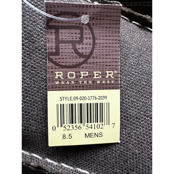 ROPER | MENS 8.5D Dougie Slip On loafer Shoes brown - Picture 8 of 9